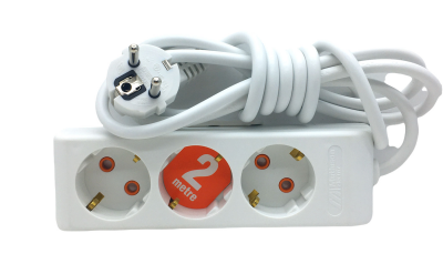 3Lü 2Mt.uzatma Kablo Grup Pri̇z (4172)