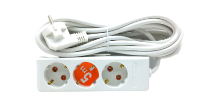 3Lü 5Mt.uzatma Kablo Grup Pri̇z (4172)