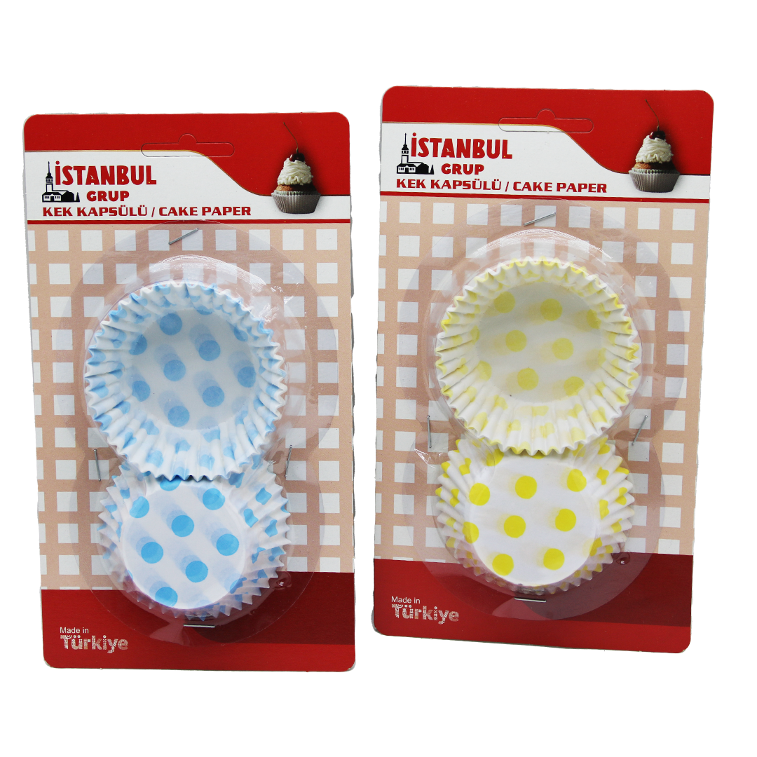 Kirmizi Kartela - Büyük Muffi̇n Kağit Kek Kapsülü (4172)