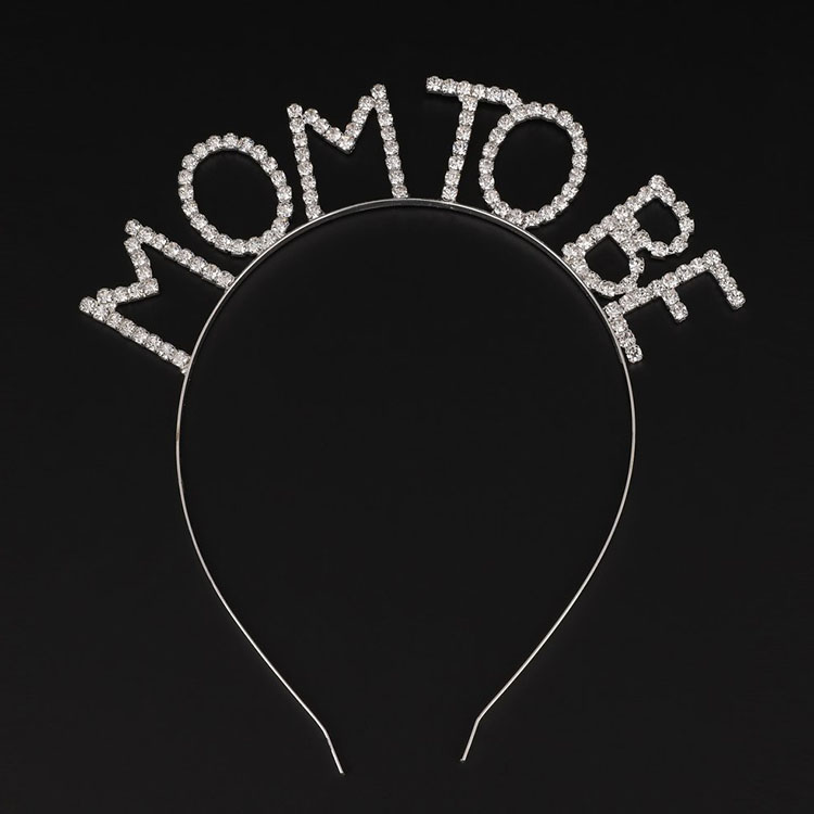 Kristal Taşlı  Renk Mom To Be Tacı Anne Tacı (4172)