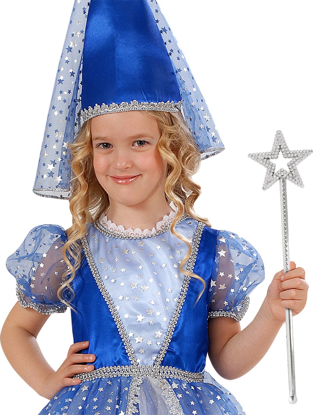 Peri Asası - Yıldız Peri Sopası - Yıldız Peri Değneği - Yıldız Asa 34 Cm (4172)