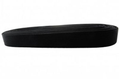 Si̇yah - 2Cm Paça Lasti̇k Yassi Geni̇ş 10Mt (4172)