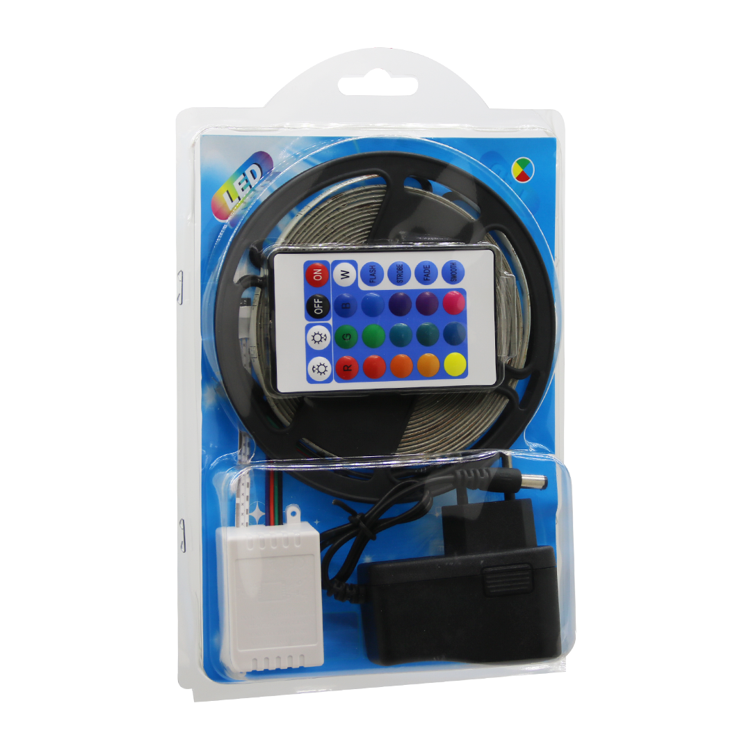 Led Rgb Kumandali Şeri̇t Led 5Mt (4172) Led Rgb Kumandali Şeri̇t Led 5Mt (4172)