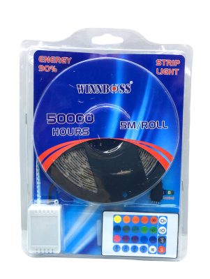 Rgb 3Çi̇p Kumandali Şeri̇t Led 5Mt (4172)