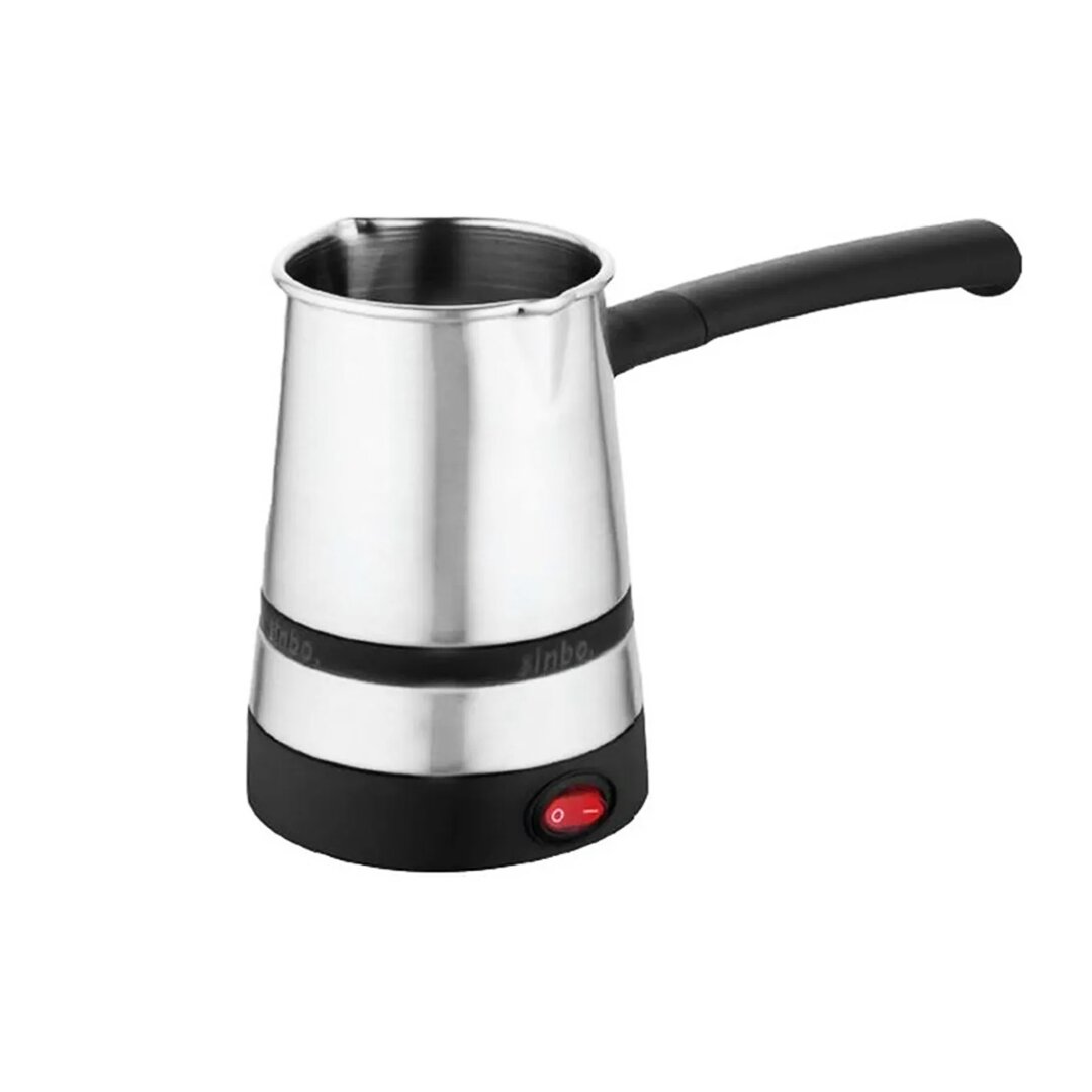 320Ml İnox Elektri̇kli̇ Çeli̇k Cezve 700W Scm-2970 (4172) 320Ml İnox Elektri̇kli̇ Çeli̇k Cezve 700W Scm-2970 (4172)