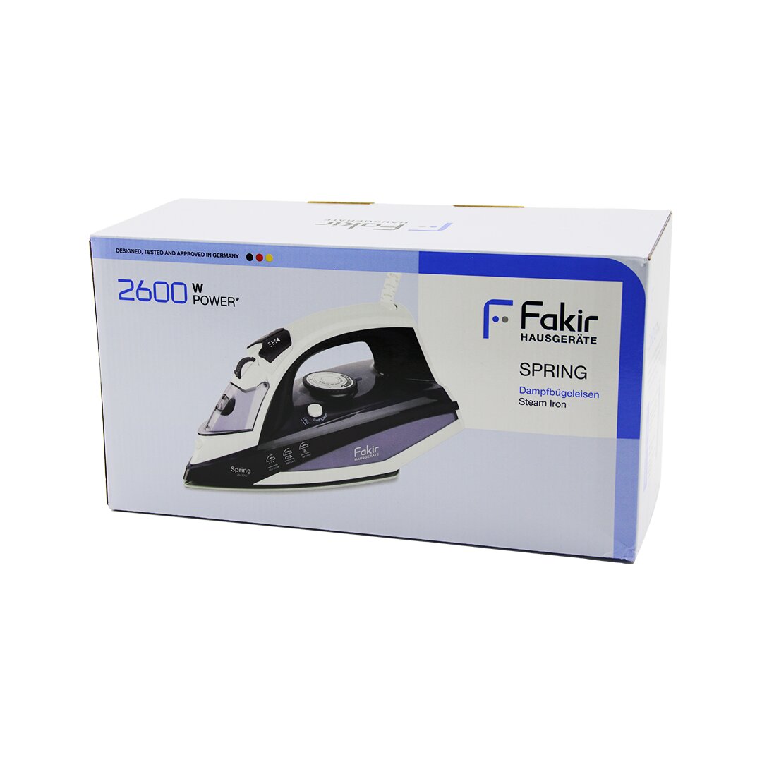 Spring Buharli Ütü Serami̇k Taban 2600W Buhar 30-120Gr (4172) Spring Buharli Ütü Serami̇k Taban 2600W Buhar 30-120Gr (4172)