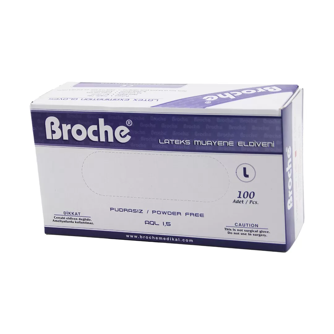 Broche  L  Pudrasiz Muayene Eldi̇veni̇ 100Lü (4172) Broche  L  Pudrasiz Muayene Eldi̇veni̇ 100Lü (4172)