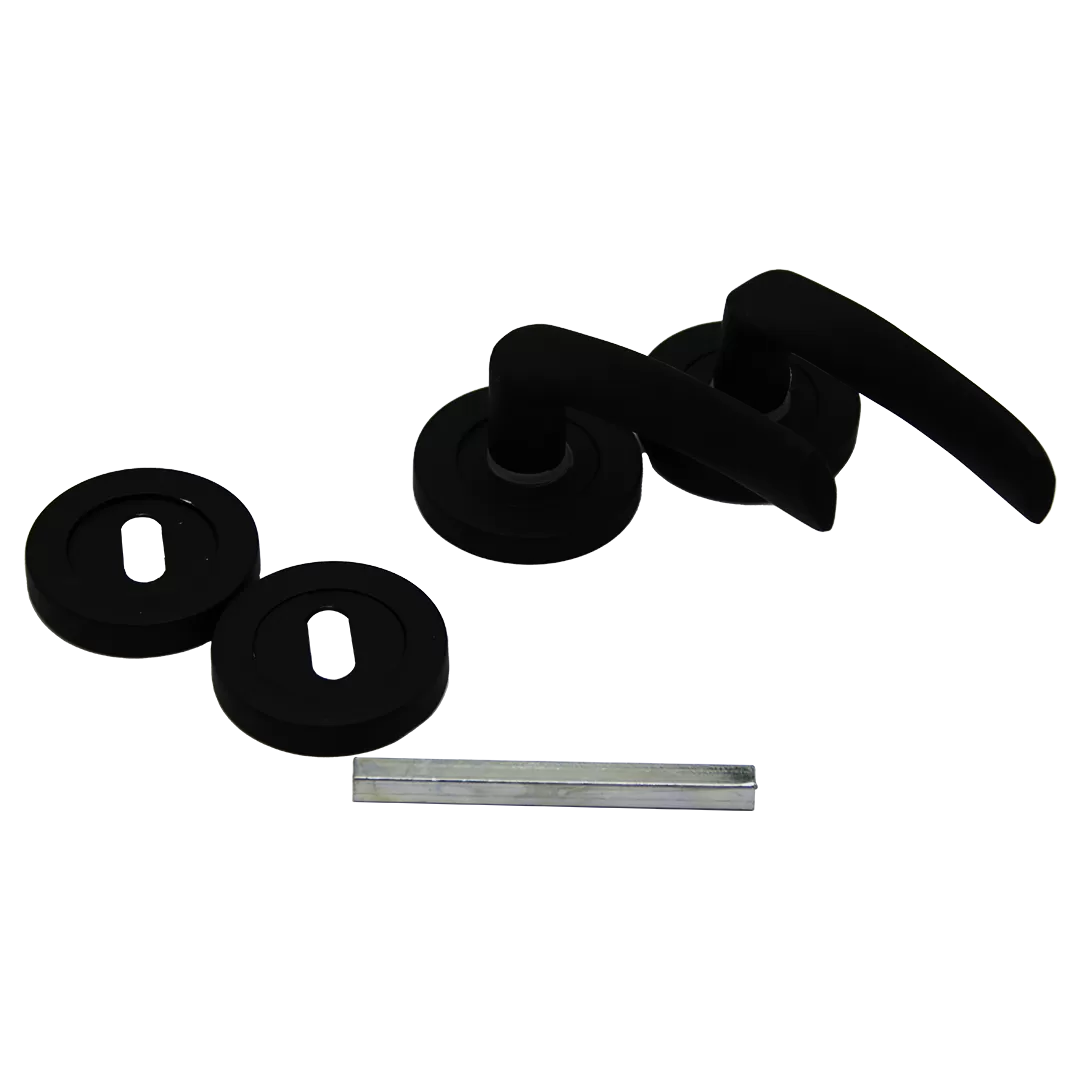 Çeli̇kel Eri̇ş-10 Ameri̇kan Oda Kapi Kolu Si̇yah (4172)