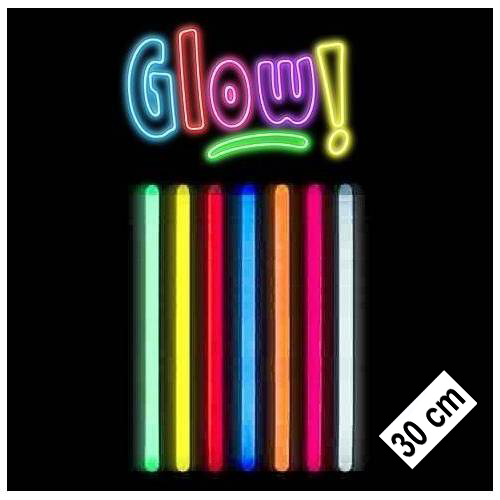 Karanlıkta Parlayan Fosforlu Glow Kalın Çubuk 30 Cm 1 Adet (4172)