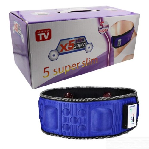 Super Slim 5 Motorlu Titreşimli Masaj Kemeri Göbek Eritme Aleti Super Slim 5 Motorlu Titreşimli Masaj Kemeri Göbek Eritme Aleti