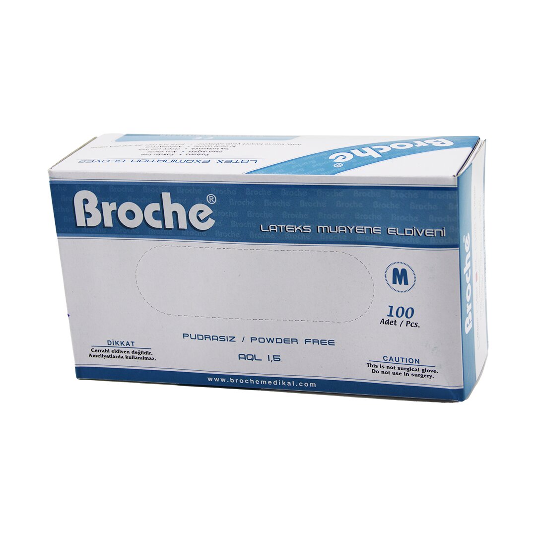 Broche  M  Pudrasiz Muayene Eldi̇veni̇ 100Lü (4172) Broche  M  Pudrasiz Muayene Eldi̇veni̇ 100Lü (4172)