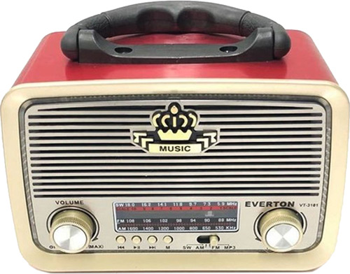 Bt Usb İbreli̇ Şarjli Radyo (4172)