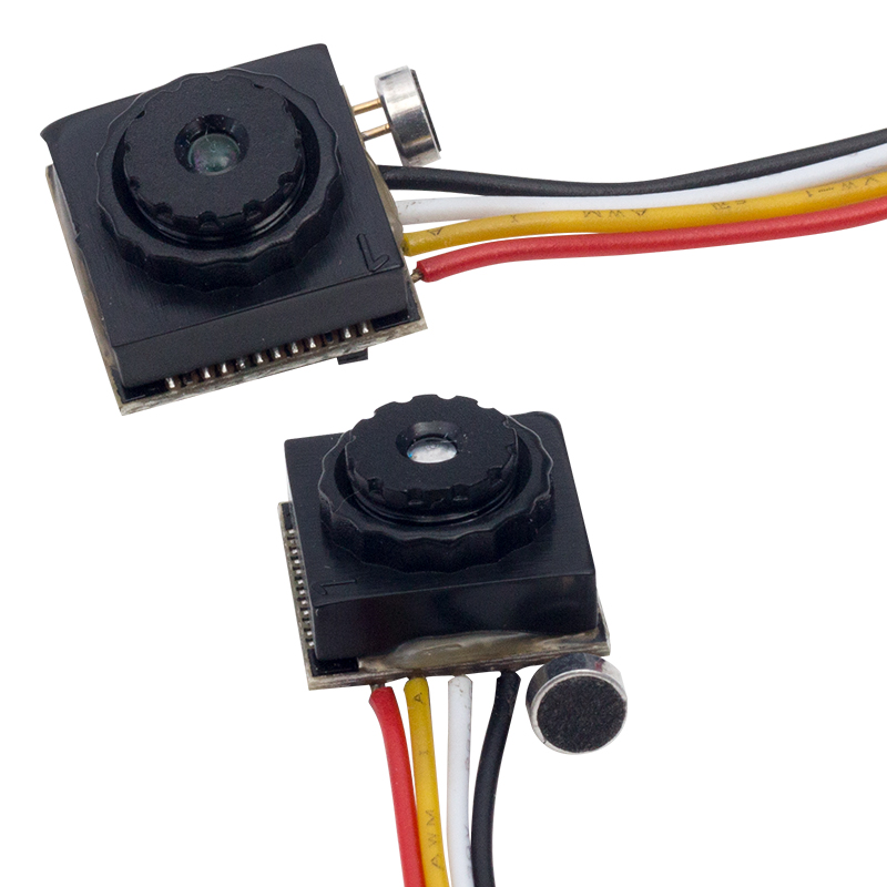 Hello Hl-19305 3.6Mm 800 Tvl 1/4 Sensor Mi̇krofonlu Mi̇ni̇ Kamera (4172)