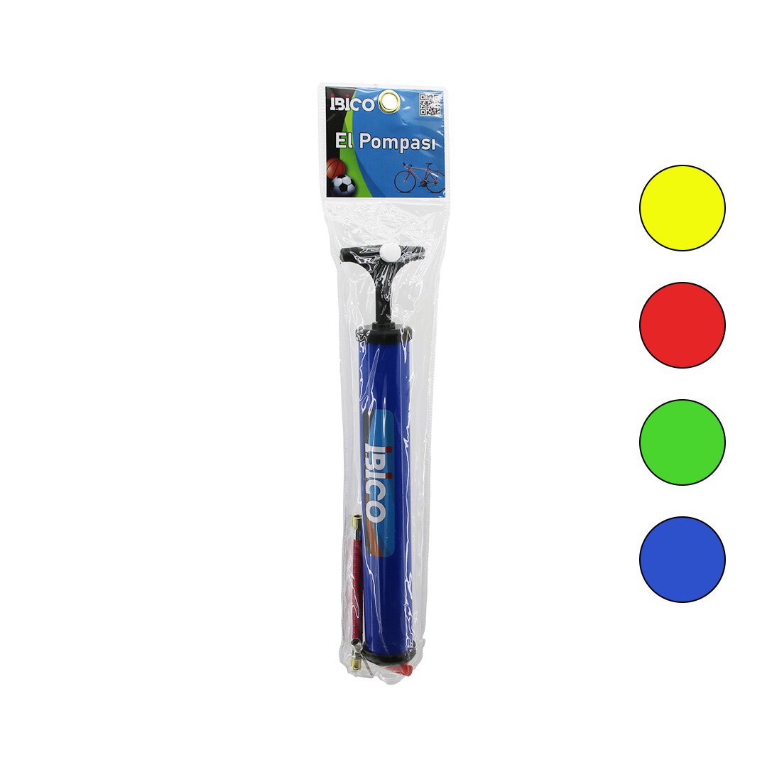 Mi̇ni̇ El Pompasi Bi̇si̇klet - Top 28 Cm Pompa Hortum - Top İğne - Uç (4172)