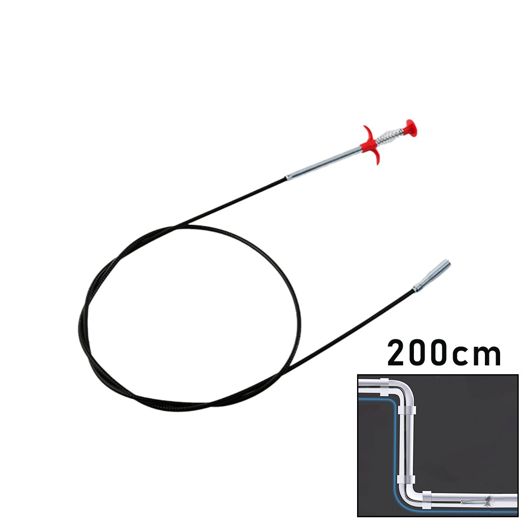 200Cm Yayli - Kiskaç Lavabo - Gi̇der Vb.temi̇zleme - Çok Amaçli Çubuk (4172)