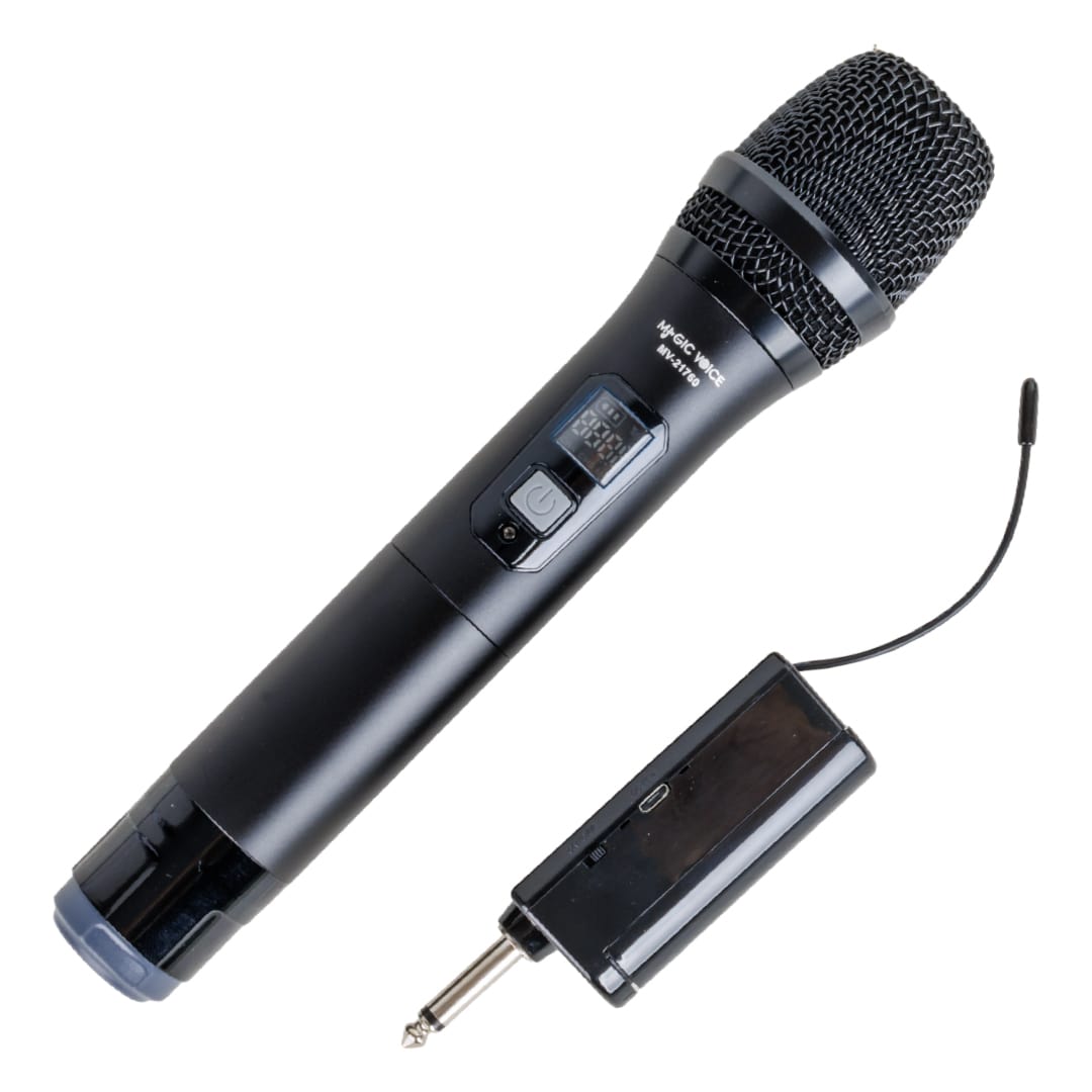 Magicvoice Mv-21760 Uhf Ekranli Kablosuz El Telsi̇z Mi̇krofon (4172)