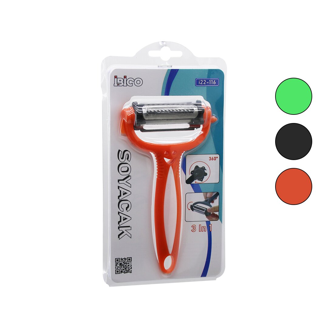3In1 Metal Soyacak  Plasti̇k Sapli (4172)