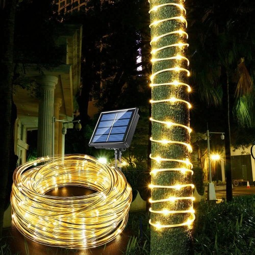 10M 100 Led Solar Led Işık Gün Işığı