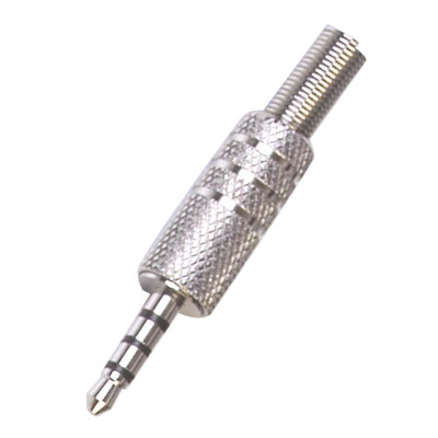 3.5 Mm Stereo 3 Boğumlu Metal Jack Fi̇ş  Di̇scman Jack (4172)