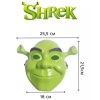 Yeşil Shrek Maskesi - Tam Yüz Shrek Maskesi, Parti ve Cosplay İçin İdeal
