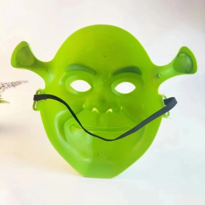 Yeşil Shrek Maskesi - Tam Yüz Shrek Maskesi, Parti ve Cosplay İçin İdeal
