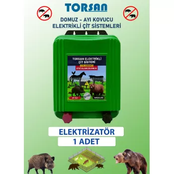 Torsan Elektrikli Çit Cihazı Gece Gündüz Sensörlü
