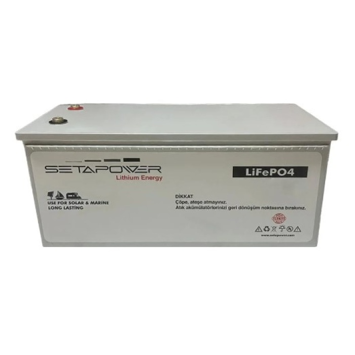 Setapower | Marin - 36V 100AH LiFePO4 (Lityum) Bluetooth Özellikli Akü