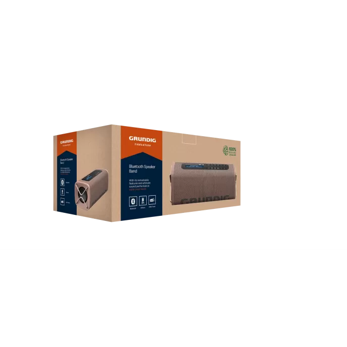 GRUNDIG Grundig Band BT Hoparlör Kahve Hoparlör