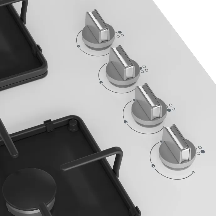 Beko BOCD K 6510 EB Gazlı Cam Tablalı Ocak