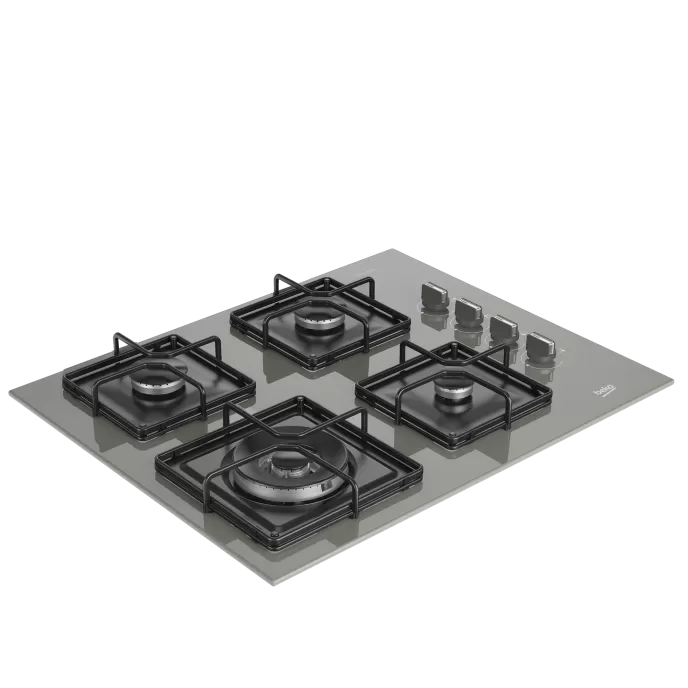 Beko BOCD K 6510 EWG Gazlı Cam Tablalı Ocak