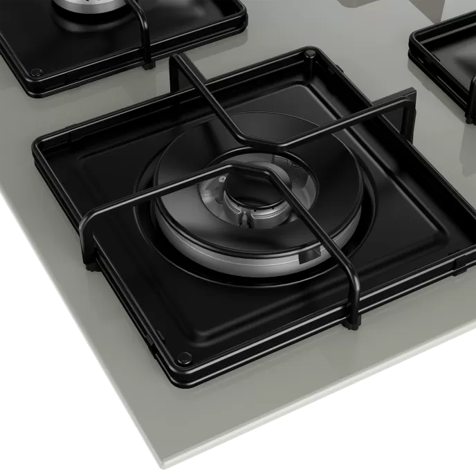 Beko BOCD K 6510 EWG Gazlı Cam Tablalı Ocak
