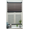 YAZAR HOME ÇİFTLİ SİSTEM PLİSE PERDE - KÜL GRİ