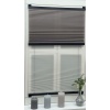 YAZAR HOME ÇİFTLİ SİSTEM PLİSE PERDE - KÜL GRİ
