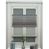 YAZAR HOME ÇİFT PERDELİ PLİSE-AÇIK GRİ