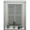 YAZAR HOME ÇİFT PERDELİ PLİSE-AÇIK GRİ