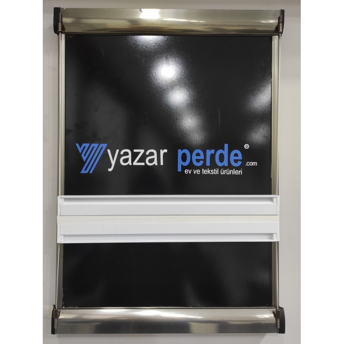 Katlanabilir Cam Balkon Perdesi Beyaz (Kancalı - Vidalı)
