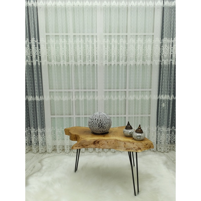 Brodeli Tül Perde - 8D3283