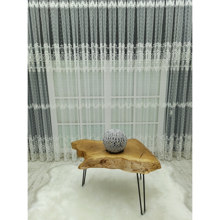 Brodeli Tül Perde - 8D3283