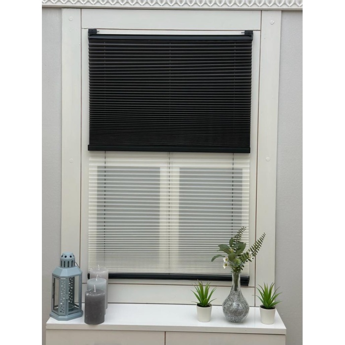 YAZAR HOME ÇİFTLİ SİSTEM PLİSE PERDE-ANTRASİT