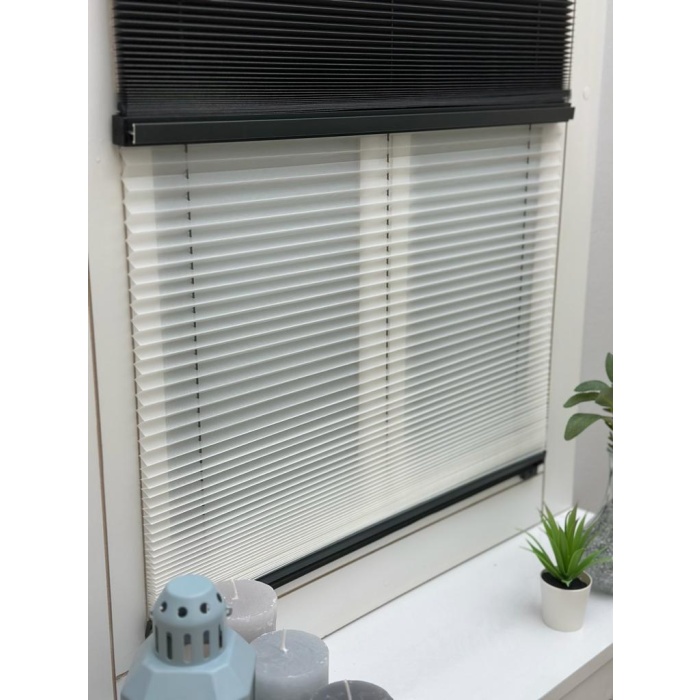 YAZAR HOME ÇİFTLİ SİSTEM PLİSE PERDE-ANTRASİT