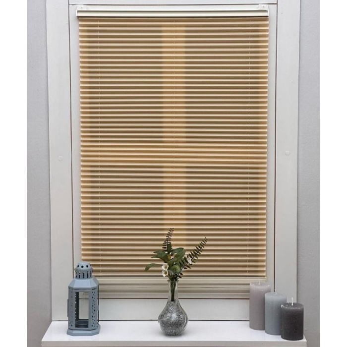 YAZAR HOME ÇİFTLİ SİSTEM PLİSE PERDE-BEJ