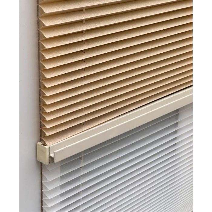 YAZAR HOME ÇİFTLİ SİSTEM PLİSE PERDE-BEJ