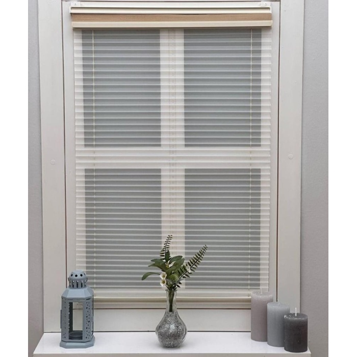 YAZAR HOME ÇİFTLİ SİSTEM PLİSE PERDE-BEJ