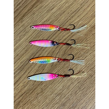 El Yapımı Jig Yem Seti (4 adet) 10 gr #10