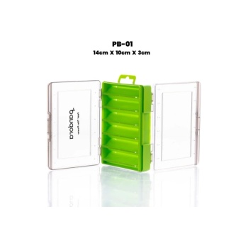 Pandora Balıkçı Kutusu 8 cm Yemler İçin Yeşil