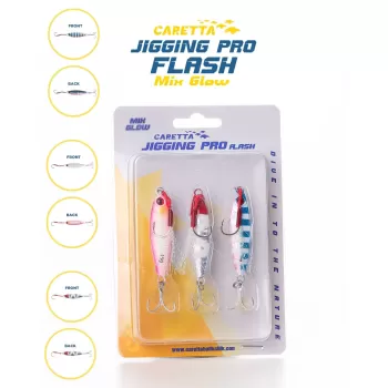Caretta Jigging Pro Flash Jig Yem Mıx Glow