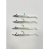 Köpekbalığı Silikon Zargana Seti (4 ADET) 10 cm 7.5 gr