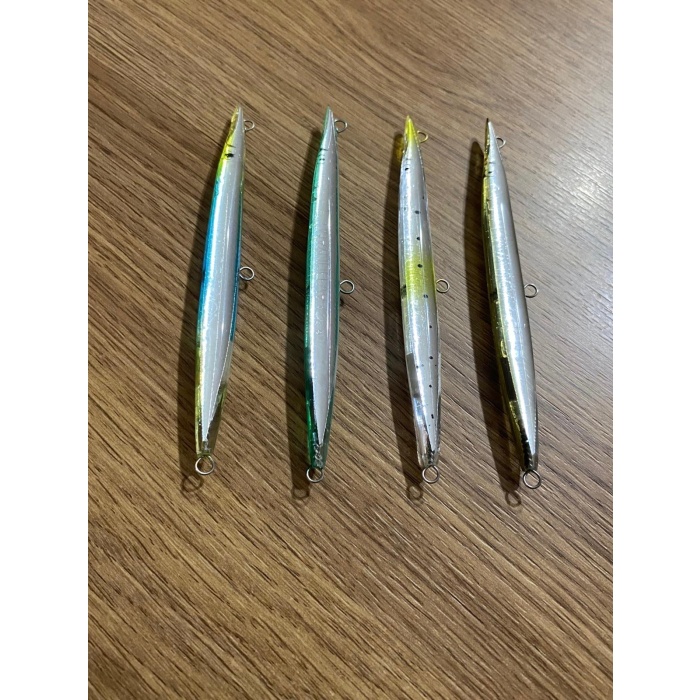 Av Dünyam ZARGANA 13 cm 15 gr El Yapımı Cam Maket Yem