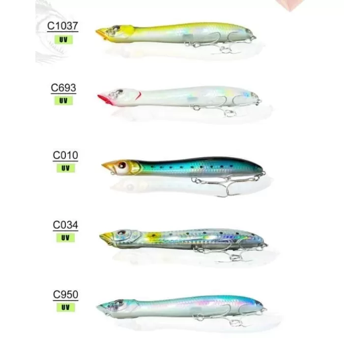 Naniwa Osaka Shi FAT MAN 135MM 26GR TOPWATER Su Üstü Maket