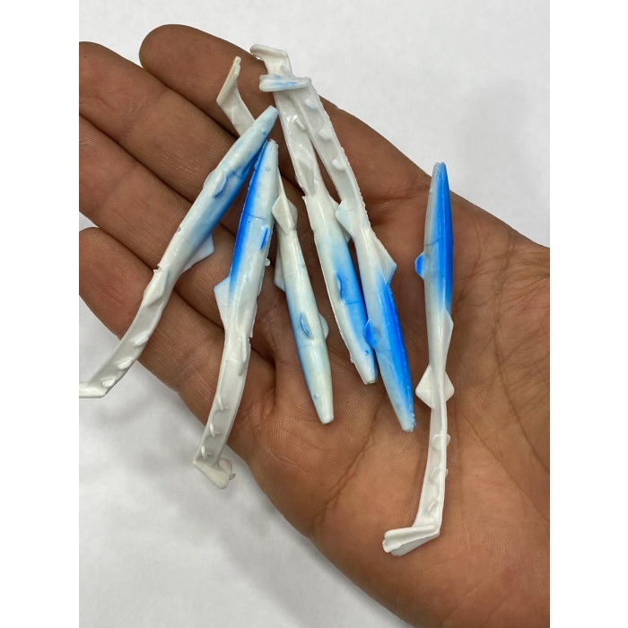 Köpekbalığı Silikon Zargana 8.5 cm (3 ADET)